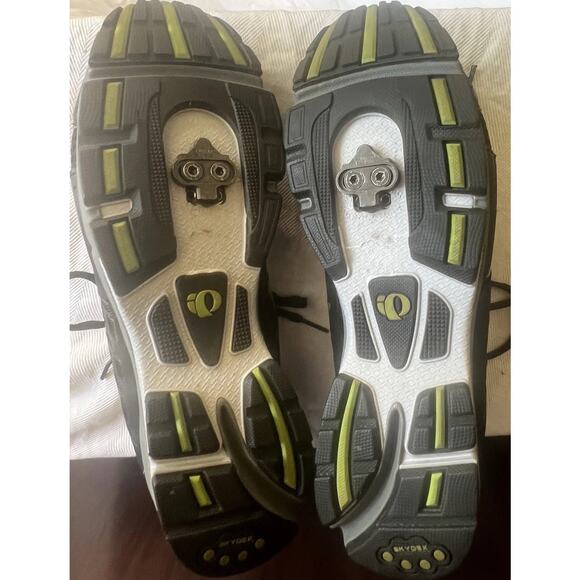 PEARL iZUMi X-Road Fuel v5 Cycling Shoes~EUR 49- Mens Size 14 Black & Green - Picture 12 of 15